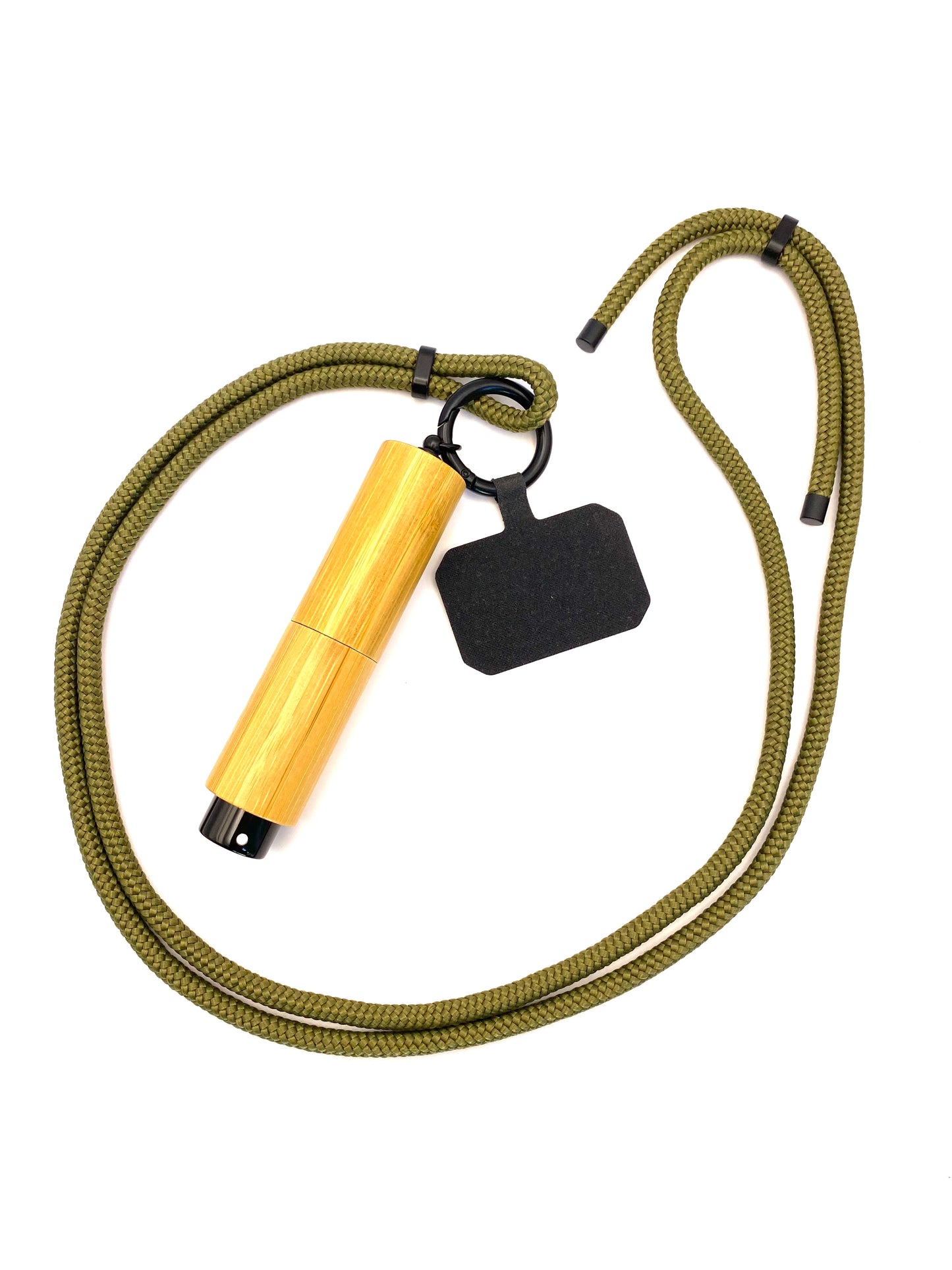 Get Hooked - Lange universale Handykette - BLACK O-HOOK